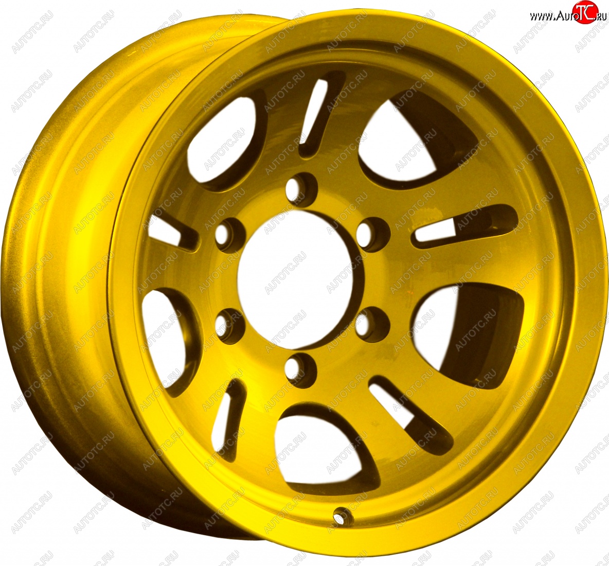 17 999 р. Кованый диск Slik Classic L-64 8.0x15   (Candy ярко-желтый (Candy YELLOW))  с доставкой в г. Пермь