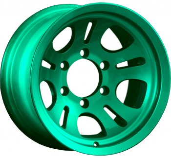 Кованый диск Slik Classic L-64 8.0x15  (Candy изумрудно-зеленый (Candy Green))