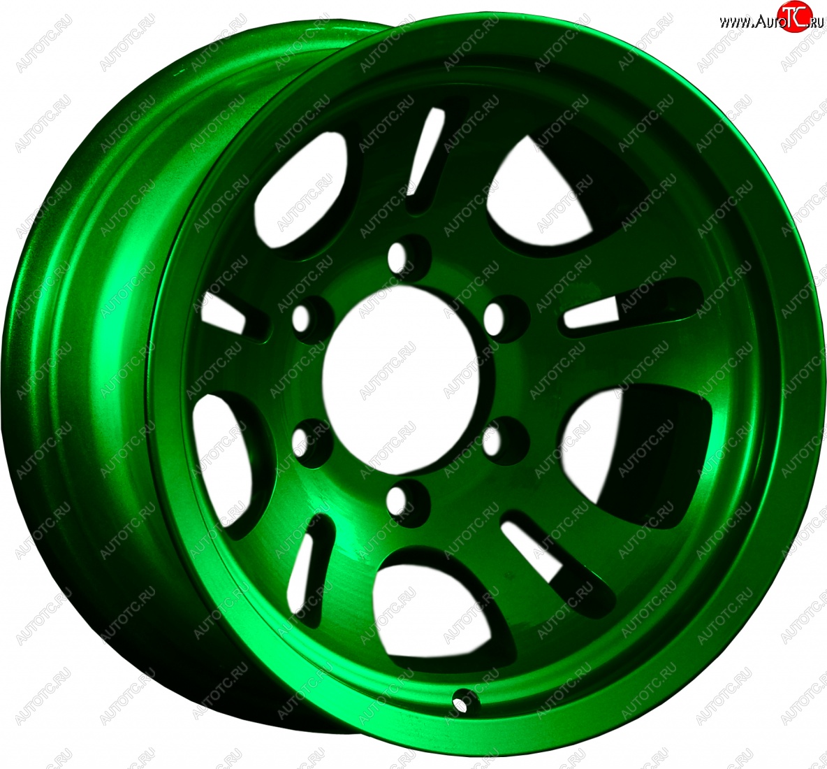 17 999 р. Кованый диск Slik Classic L-64 8.0x15   (Зеленый (GREEEN))  с доставкой в г. Пермь