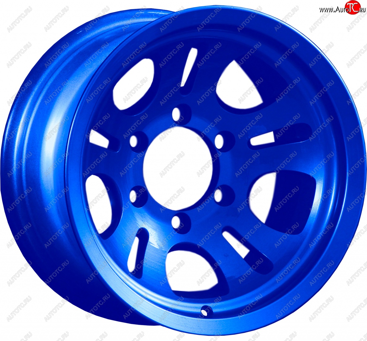 17 999 р. Кованый диск Slik Classic L-64 8.0x15   (Candy синий (Candy BLUE))  с доставкой в г. Пермь