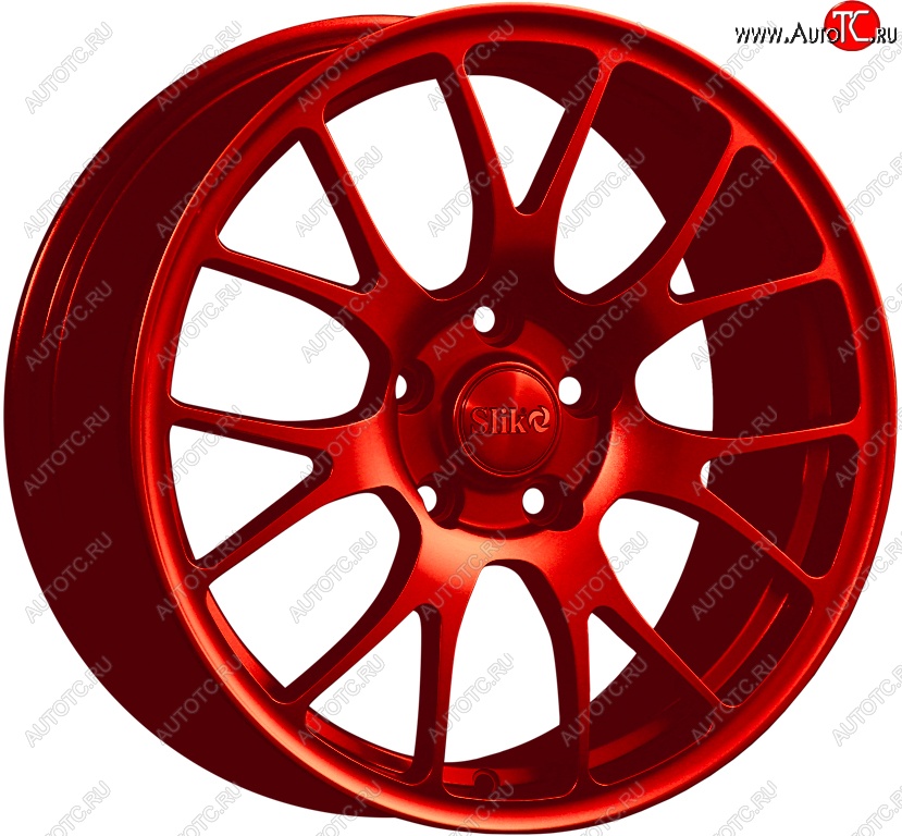 25 599 р. Кованый диск Slik Classic L-736 7.5x17   (Красный (RED))  с доставкой в г. Пермь