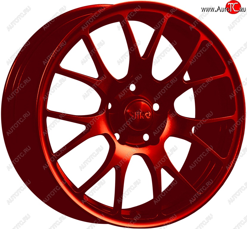 25 599 р. Кованый диск Slik Classic L-736 7.5x17   (Candy красный (Candy RED))  с доставкой в г. Пермь