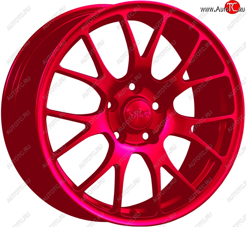 25 599 р. Кованый диск Slik Classic L-736 7.5x17   (Candy рубиновый (Candy RUBIN))  с доставкой в г. Пермь