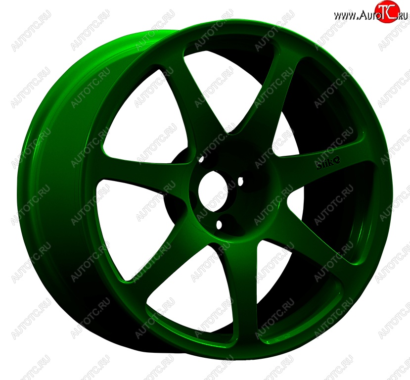 36 799 р. Кованый диск Slik Classic Sport L-751S 9.0x17   (Зеленый (GREEEN))  с доставкой в г. Пермь