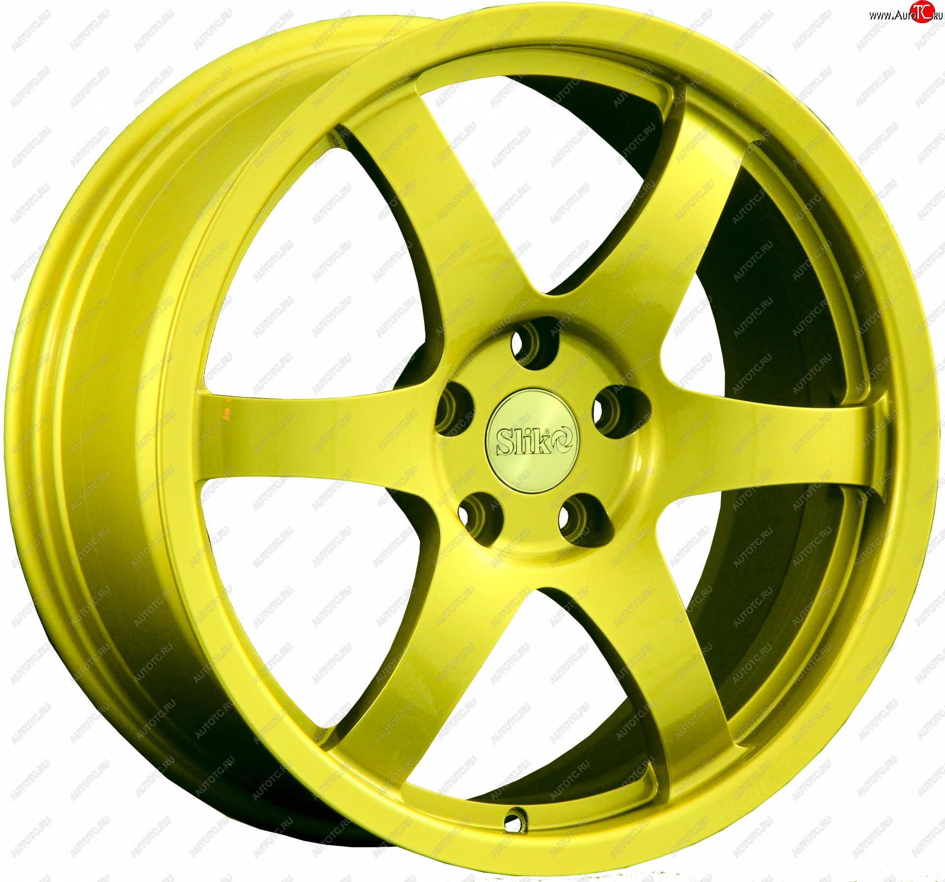 34 899 р. Кованый диск Slik Classic L-807 8.0x18   (Candy ярко-желтый (Candy YELLOW))  с доставкой в г. Пермь