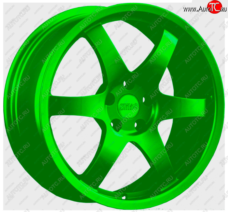 34 899 р. Кованый диск Slik Classic L-807 8.0x18   (Candy изумрудно-зеленый (Candy Green))  с доставкой в г. Пермь