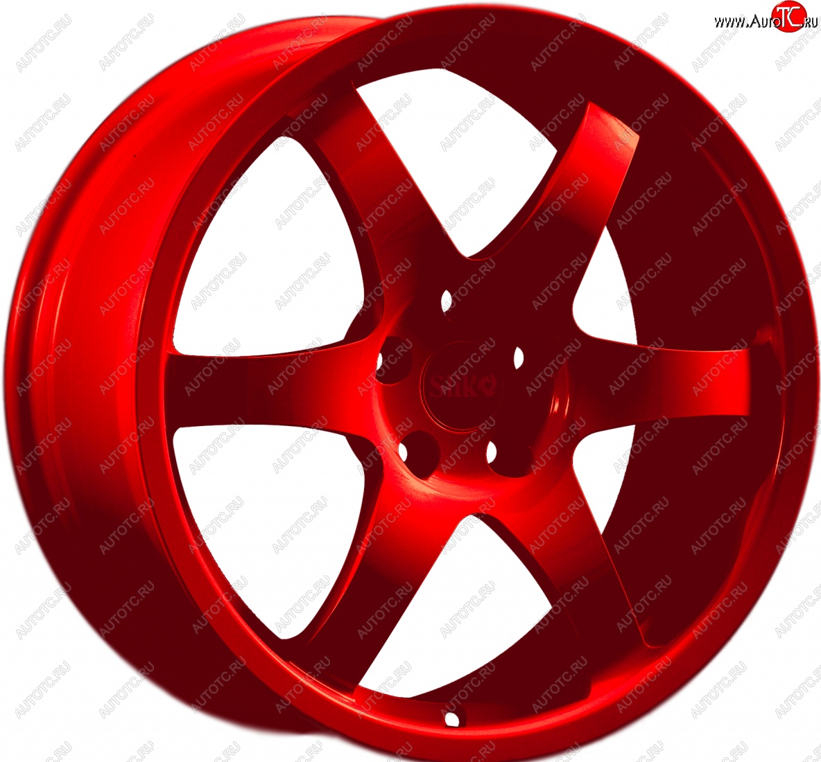 34 899 р. Кованый диск Slik Classic L-807 8.0x18   (Красный (RED))  с доставкой в г. Пермь