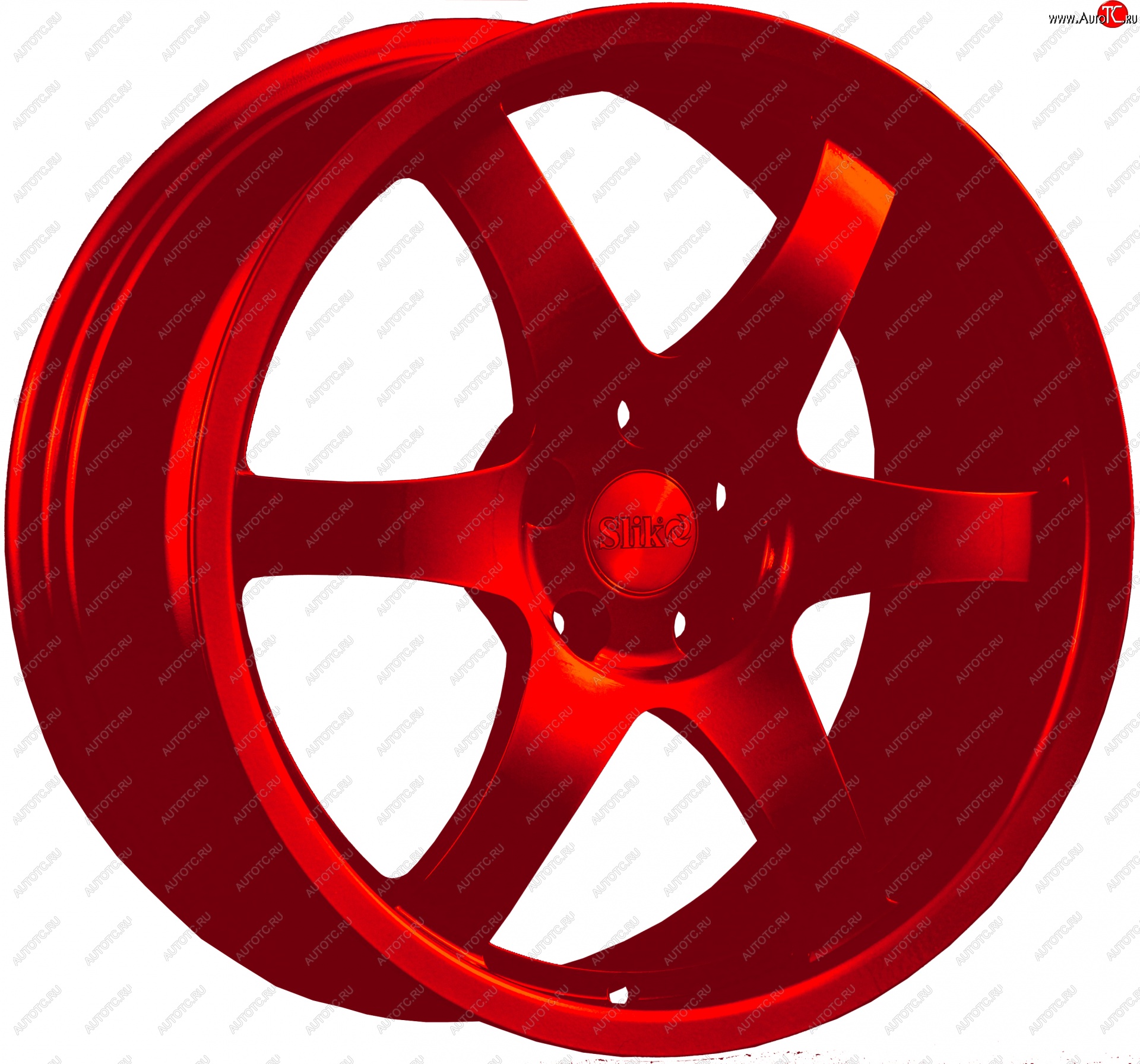 34 899 р. Кованый диск Slik Classic L-807 8.0x18   (Candy красный (Candy RED))  с доставкой в г. Пермь