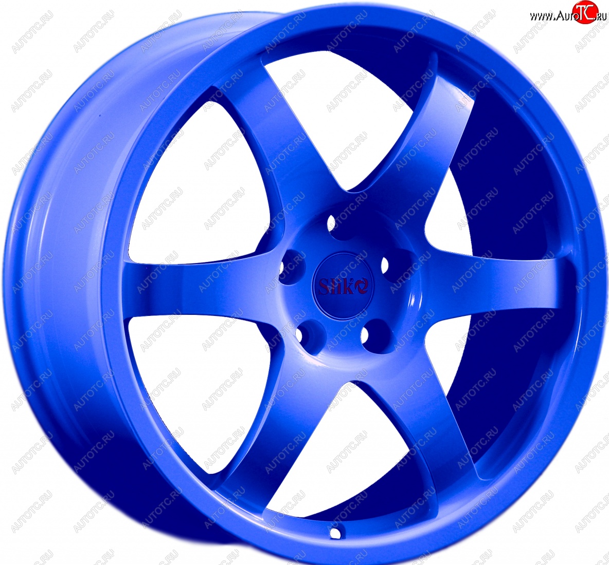 34 899 р. Кованый диск Slik Classic L-807 8.0x18   (Синий (BLUE))  с доставкой в г. Пермь