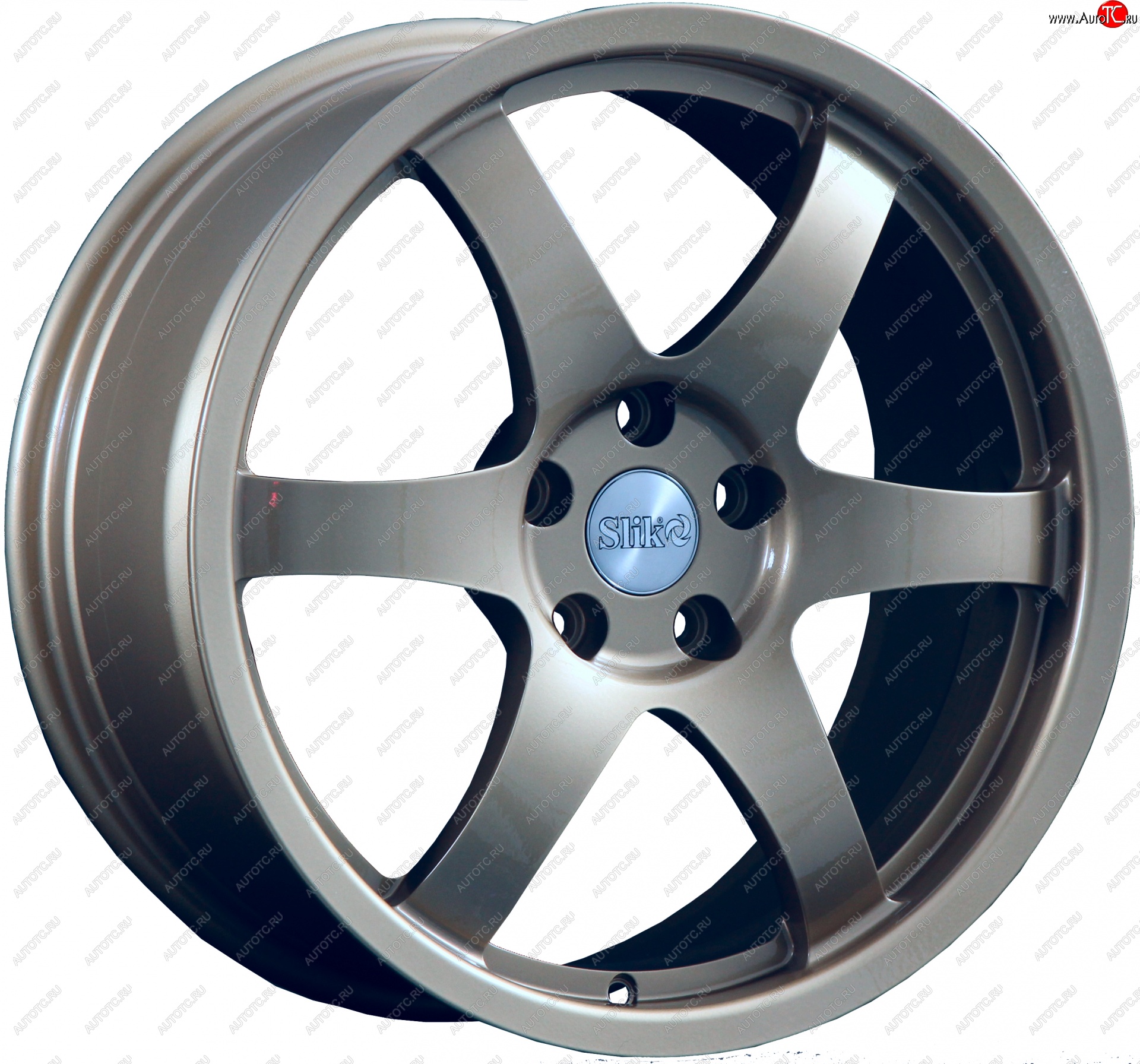 33 549 р. Кованый диск Slik Classic L-807 8.5x18   (Графит глянцевый (GM))  с доставкой в г. Пермь