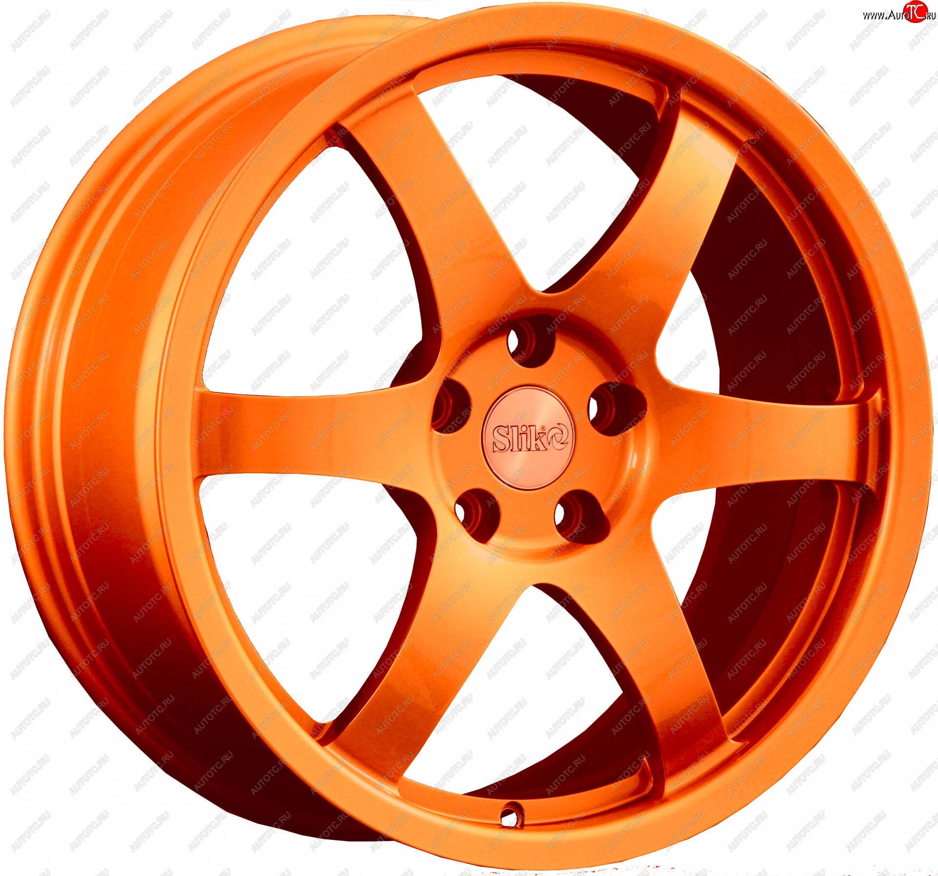 33 549 р. Кованый диск Slik Classic L-807 8.5x18   (Candy медно-оранжевый глянцевый)  с доставкой в г. Пермь