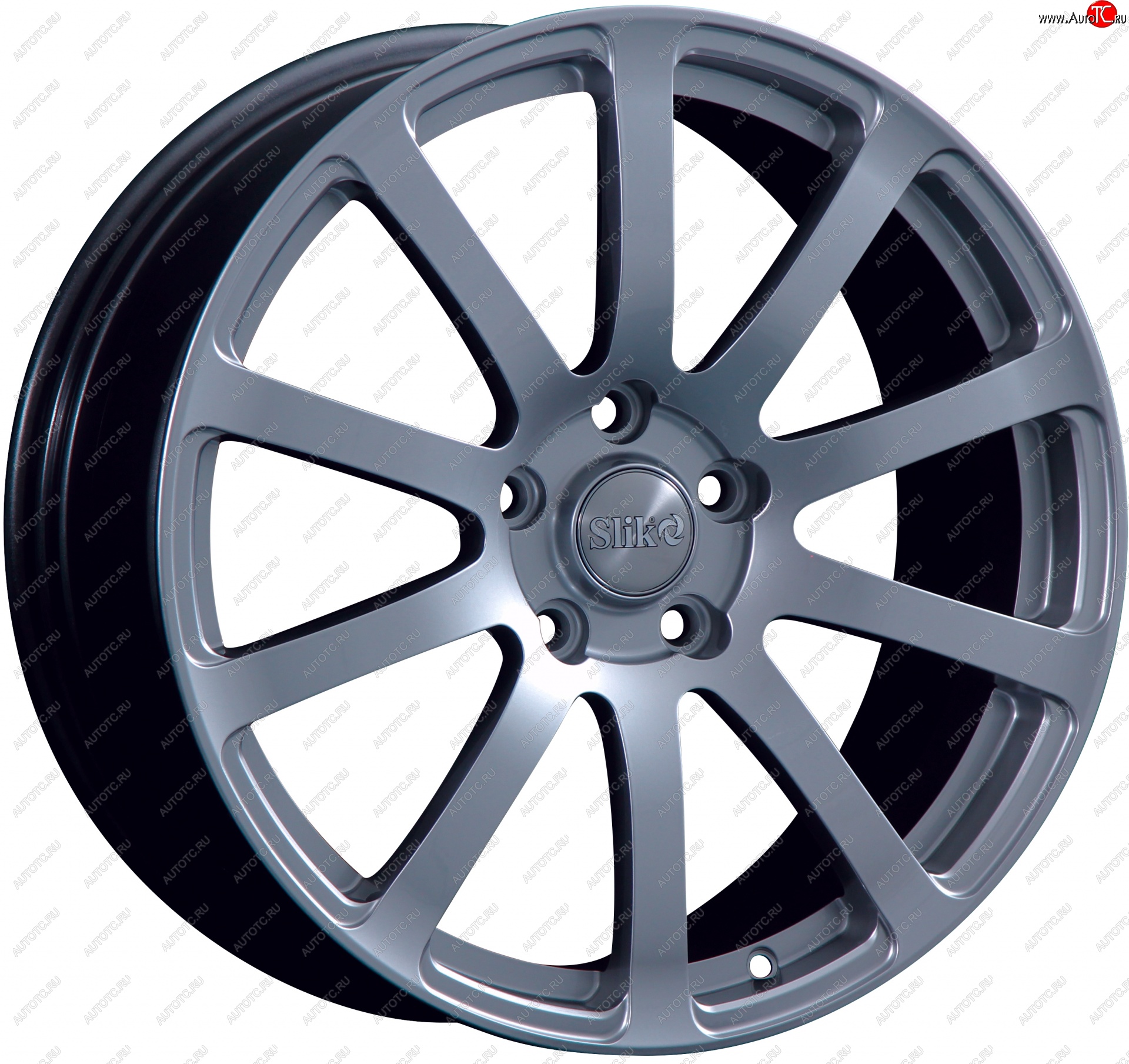 22 299 р. Кованый диск Slik PREMIUM L-812 8.0x18   (Графит матовый (GRF2))  с доставкой в г. Пермь
