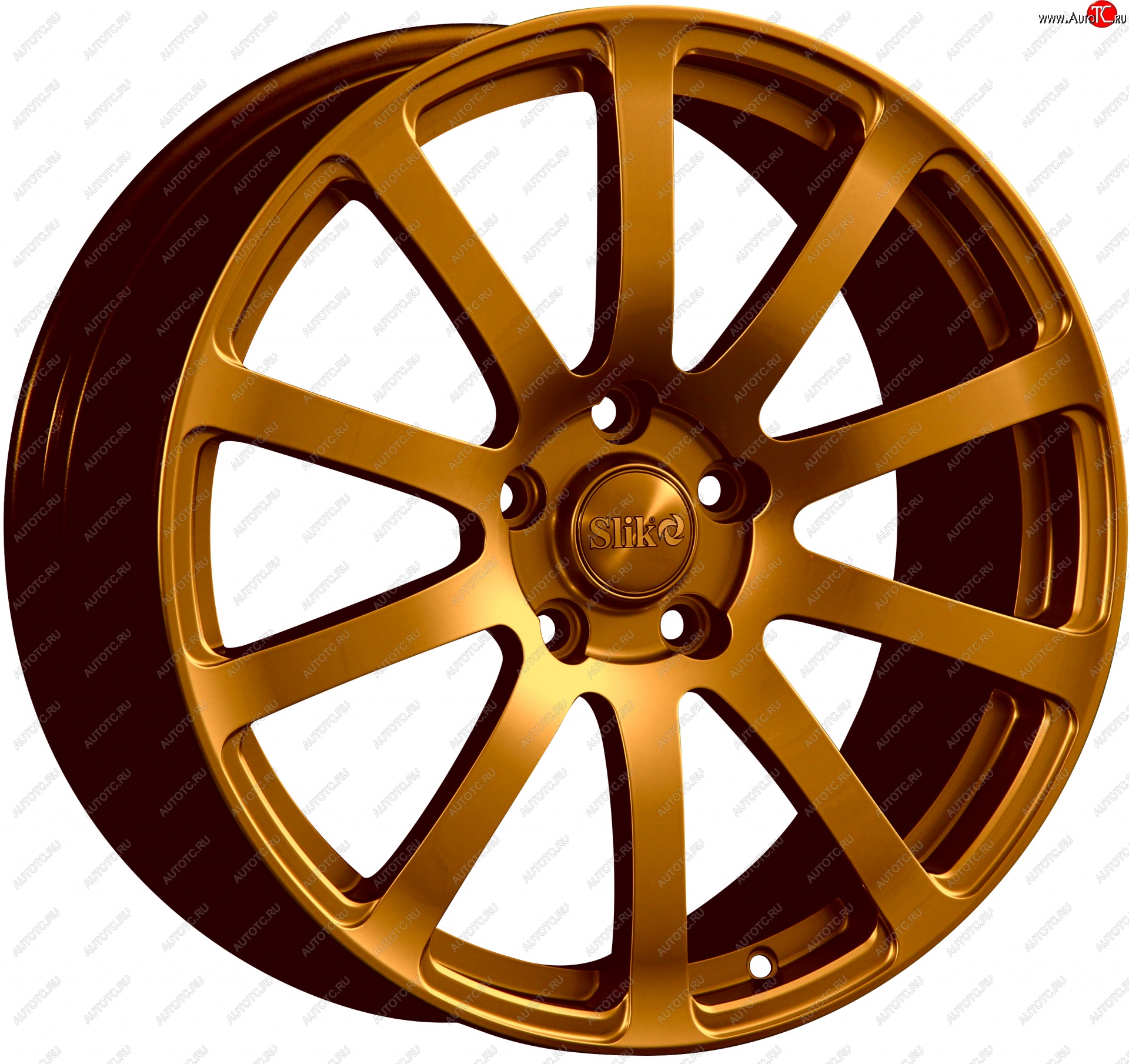 22 299 р. Кованый диск Slik PREMIUM L-812 8.0x18   (Бронза (BRZ))  с доставкой в г. Пермь
