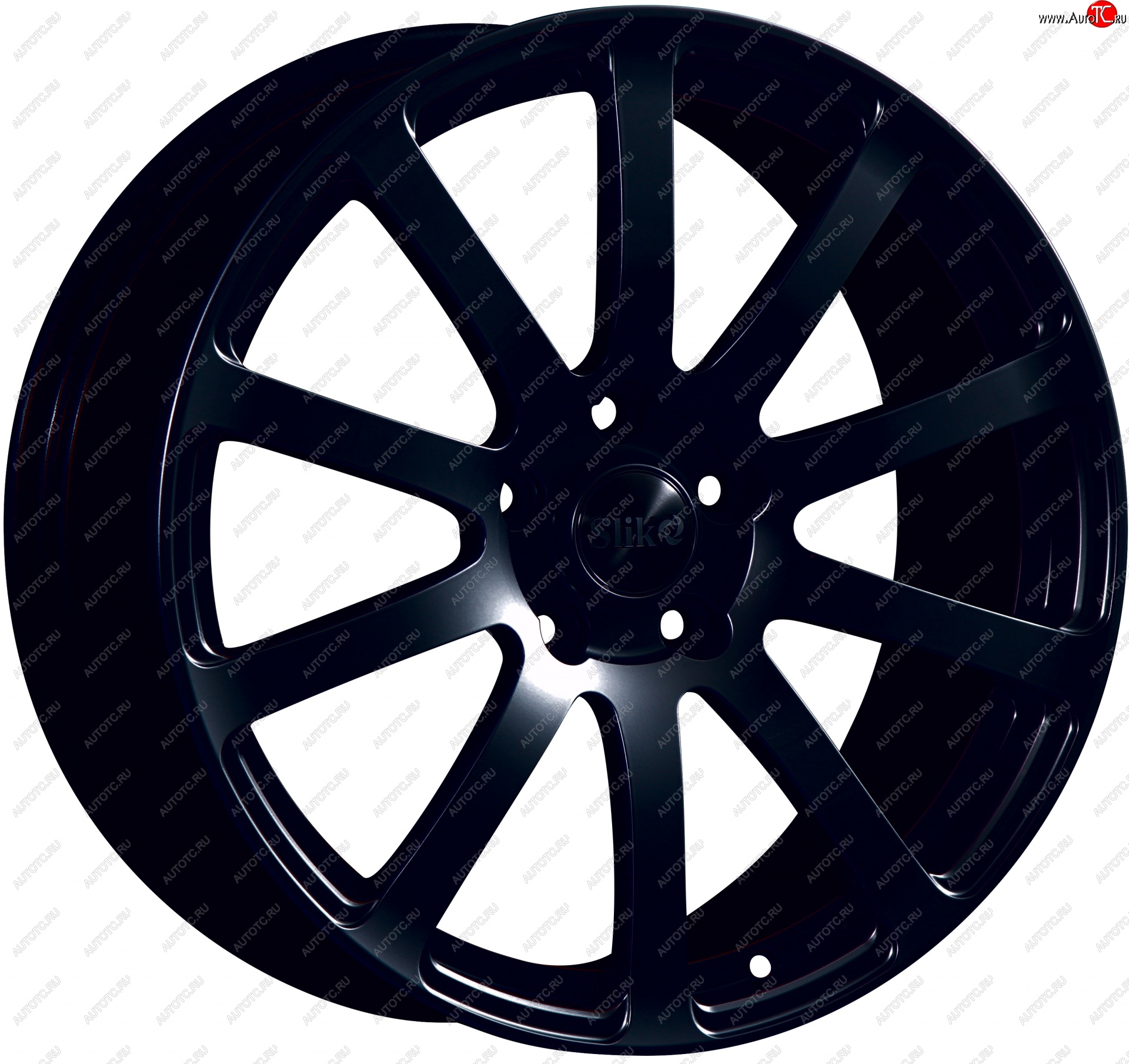 22 299 р. Кованый диск Slik PREMIUM L-812 8.0x18   (Черный матовый (MB))  с доставкой в г. Пермь