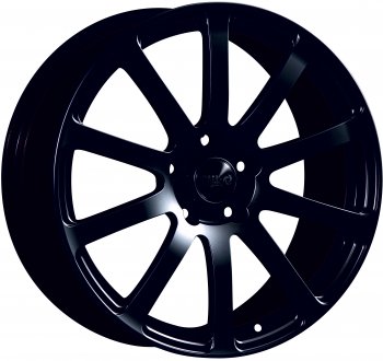 Кованый диск Slik PREMIUM L-812 8.0x18  (Черный глянцевый (BK))