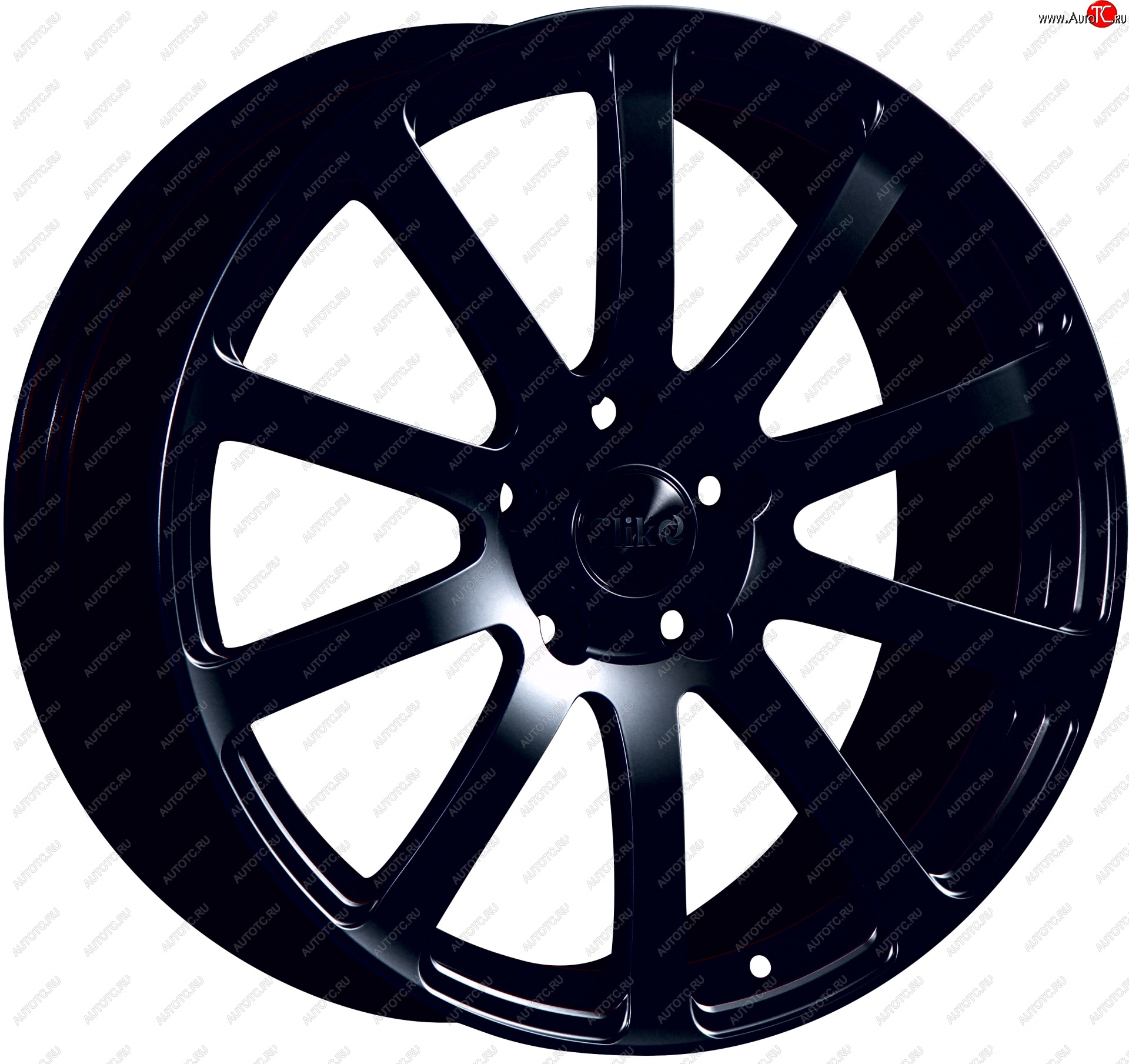 22 299 р. Кованый диск Slik PREMIUM L-812 8.0x18   (Черный глянцевый (BK))  с доставкой в г. Пермь