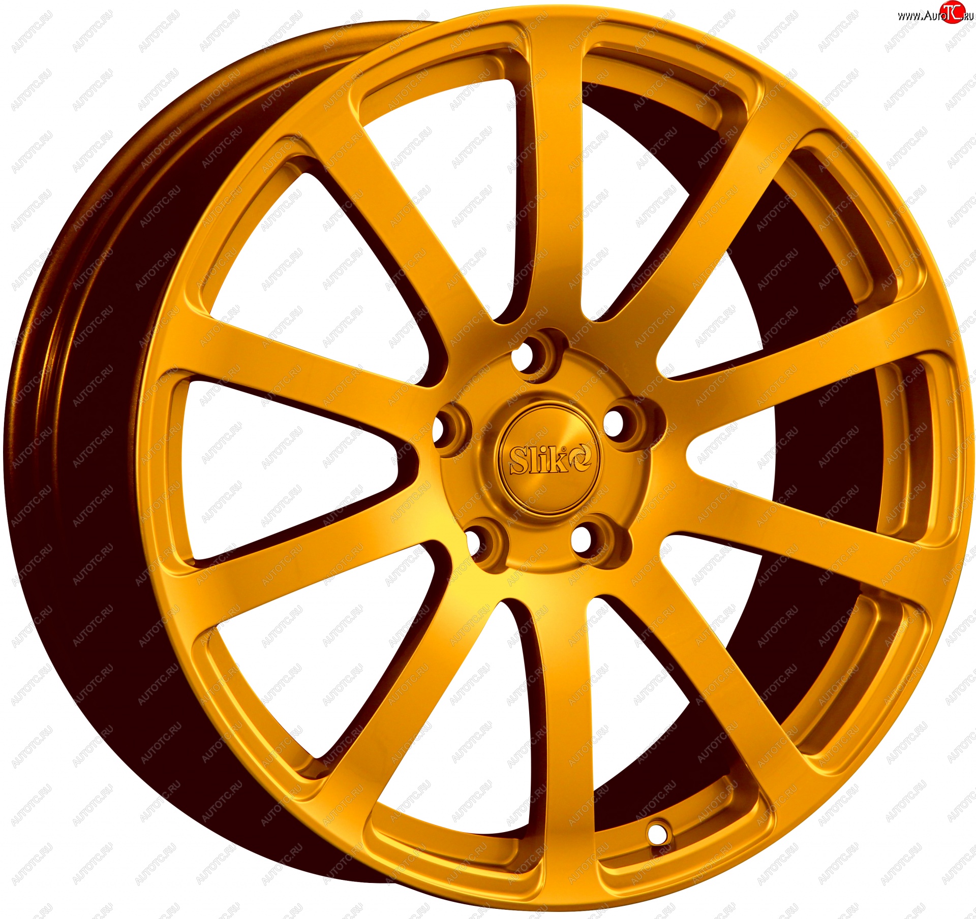 22 299 р. Кованый диск Slik PREMIUM L-812 8.0x18   (Candy медно-оранжевый глянцевый)  с доставкой в г. Пермь