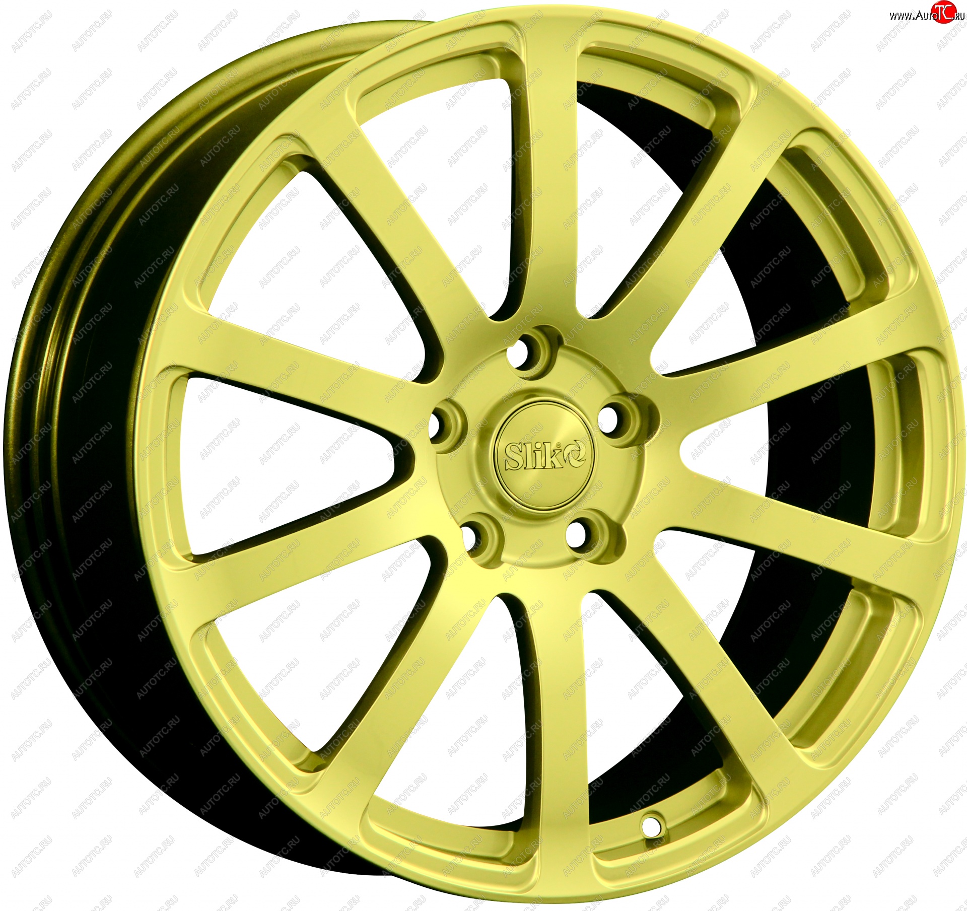 22 299 р. Кованый диск Slik PREMIUM L-812 8.0x18   (Золотой (G))  с доставкой в г. Пермь