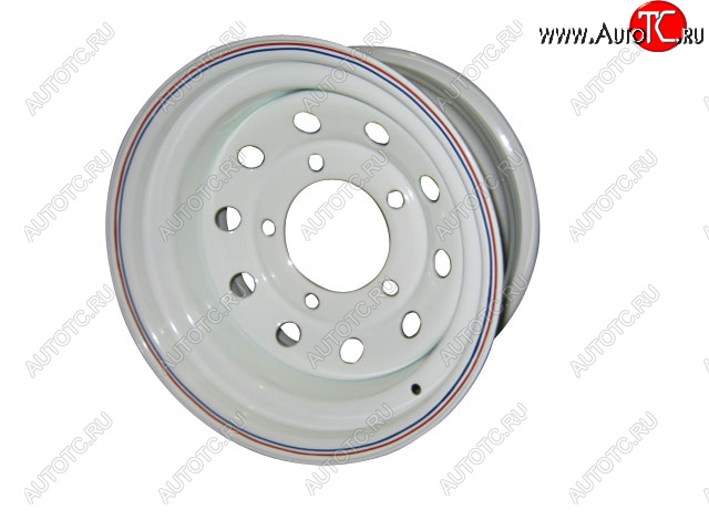 5 699 р. Штампованый диск OFF-ROAD Wheels (усиленный, круг) 7.0x15 Уаз 469 (1972-2011) 5x139.7xDIA108.0xET25.0 (Цвет: белый)