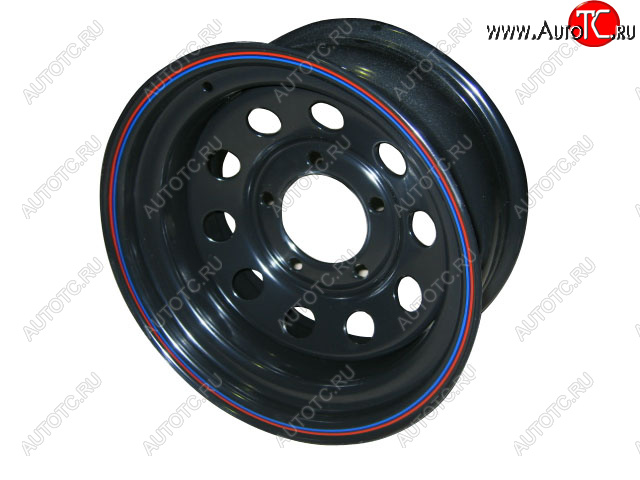 6 249 р. Штампованый диск OFF-ROAD Wheels (усиленный, круг) 7.0x16 Уаз 469 (1972-2011) 5x139.7xDIA108.0xET25.0 (Цвет: черный)