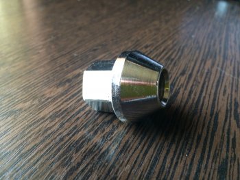 99 р. Гайка под гаечный ключ (пос.место: конус) диска колеса Гайка M12 1.5 конус 30 мм M12 1.5    с доставкой в г. Пермь. Увеличить фотографию 2