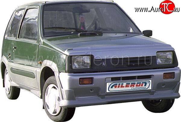 1 049 р. Накладка на передний бампер Aileron  Лада Ока 1111 (1988-2008) (Неокрашенная)  с доставкой в г. Пермь