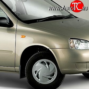 9 299 р. Переднее крыло Стандартное (правое, катафорез) Лада Калина 1117 (2004-2013) (Окрашенное)  с доставкой в г. Пермь
