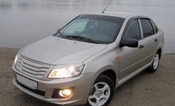 1 759 р. Пороги накладки GT Datsun mi-DO хэтчбэк (2014-2021) (Неокрашенные)  с доставкой в г. Пермь. Увеличить фотографию 2