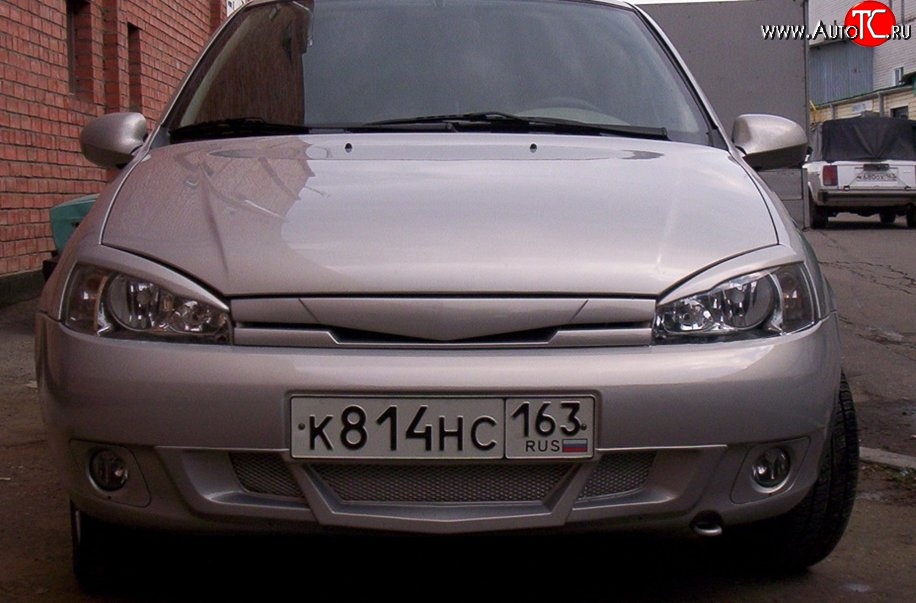 949 р. Решётка радиатора Аккорд Лада Калина 1118 (2004-2013) (Неокрашенная)  с доставкой в г. Пермь