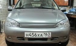 649 р. Вставка в нижнюю часть бампера Racing Style Лада Калина 1118 седан (2004-2013) (Неокрашенная)  с доставкой в г. Пермь. Увеличить фотографию 2