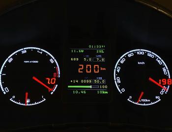 13 999 р. Приборная панель Flash X5 Лада Калина 1118 седан (2004-2013)  с доставкой в г. Пермь. Увеличить фотографию 2