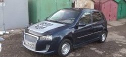 9 399 р. Передний бампер Я-робот Лада Калина 1118 седан (2004-2013) (Неокрашенный, сетка в воздухозаборниках)  с доставкой в г. Пермь. Увеличить фотографию 11