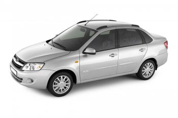 Рейлинги Petroil Tuning Комфорт Лада Гранта  2190 - Калина  1118 (Серебристый муар)