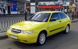 2 699 р. Передний бампер Стандарт Лада 2112 купе (2002-2009) (Неокрашенный)  с доставкой в г. Пермь. Увеличить фотографию 2