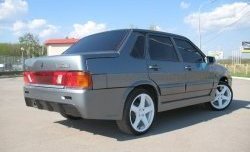 8 999 р. Задний бампер Фанат-Спорт Лада 2115 (1997-2012) (Неокрашенный)  с доставкой в г. Пермь. Увеличить фотографию 2