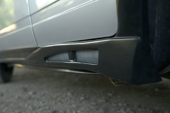 969 р. Пороги накладки Autodemic Полуарка с сеткой  Лада 2101 - 2107 (Текстурная поверхность)  с доставкой в г. Пермь. Увеличить фотографию 4