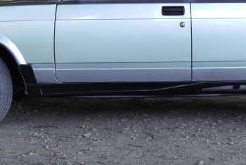 969 р. Пороги накладки Autodemic Полуарка с сеткой  Лада 2101 - 2107 (Текстурная поверхность)  с доставкой в г. Пермь. Увеличить фотографию 6