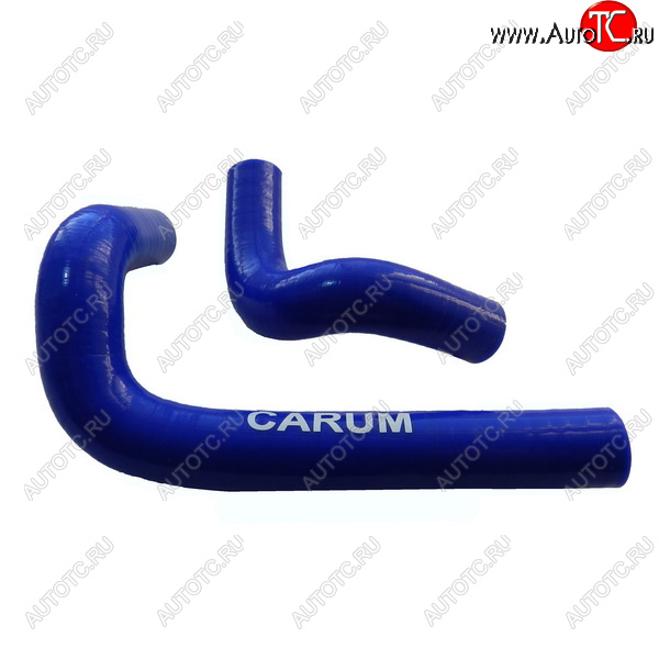 499 р. Патрубки радиатора печки (инжектор силикон) CARUM  Лада 2104 - 2107 (комплект 2 шт.)  с доставкой в г. Пермь