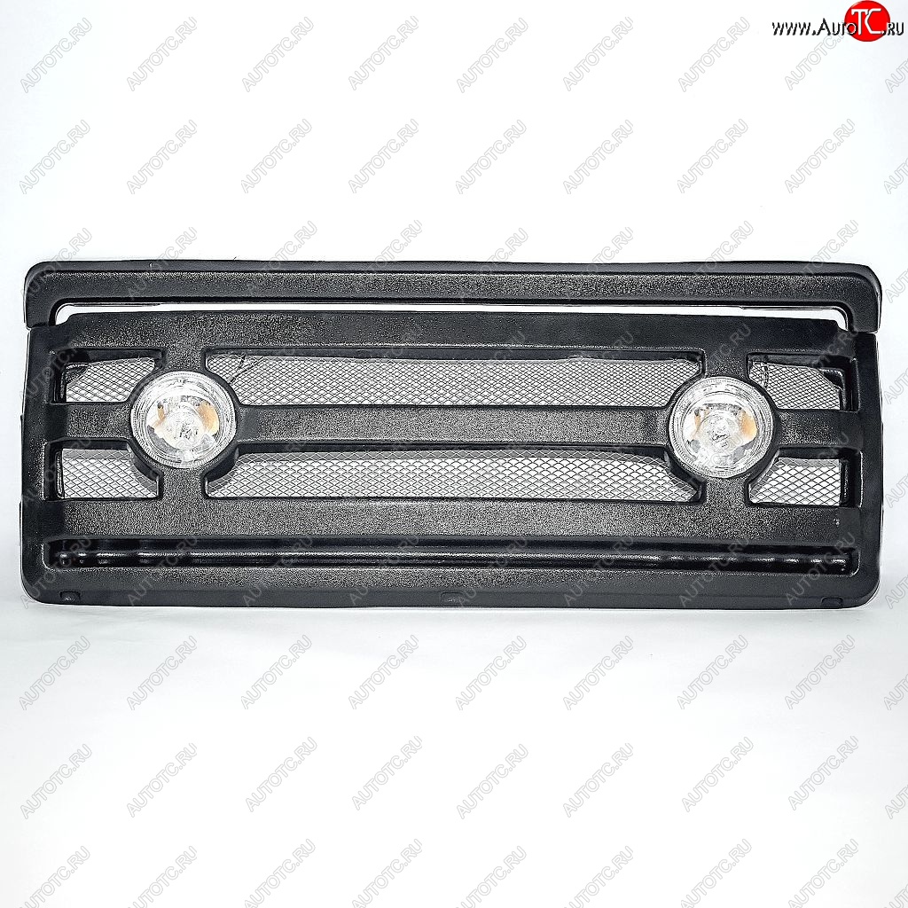 1 039 р. Решётка радиатора (с противотуманками) Autodemic  Лада 2107 (1982-2012) (Текстурная поверхность)  с доставкой в г. Пермь