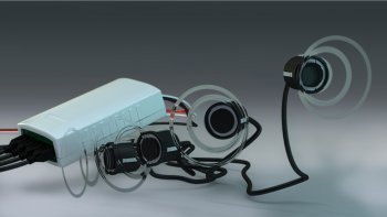 Парктроник Gamma GF 801 Лада Приора 2172 хэтчбек дорестайлинг (2008-2014) (Задний)