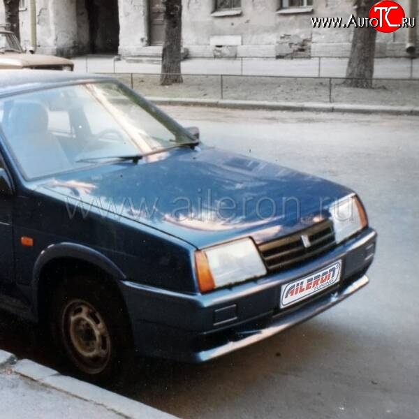 2 949 р. Передний бампер Карлота  Лада 2108 - 21099 (Неокрашенный)  с доставкой в г. Пермь