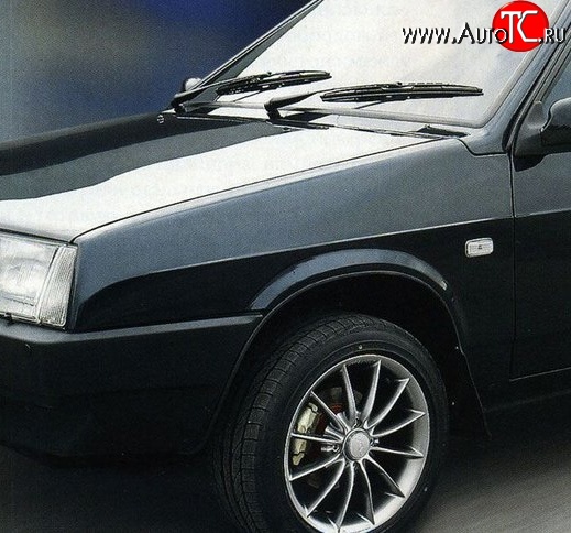 2 899 р. Переднее левое крыло Стандартное Лада 2109 (1987-2004) (Окрашенное)  с доставкой в г. Пермь