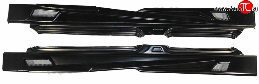 619 р. Пороги накладки Драйв v2 Лада 21099 (1990-2004) (Неокрашенные)  с доставкой в г. Пермь