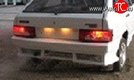 4 999 р. Задний бампер на автомобиль Макс Лада 2108 (1984-2003) (Неокрашенный)  с доставкой в г. Пермь