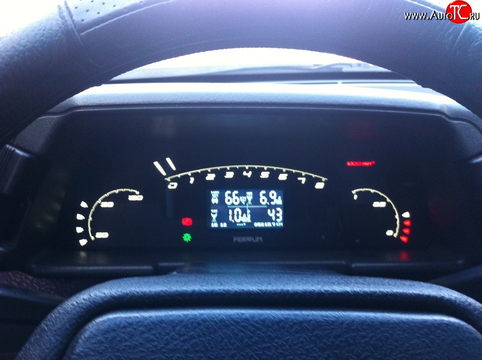 11 899 р. Приборная панель Gamma GF 610 Лада 2112 купе (2002-2009)  с доставкой в г. Пермь
