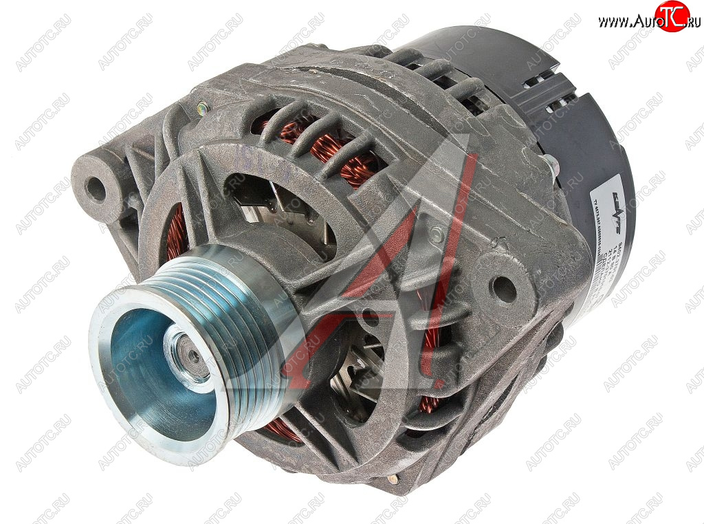 6 499 р. Генератор КЗАТЭ (80A, 14V, шкив поликлиновой) Лада 2115 (1997-2012)  с доставкой в г. Пермь