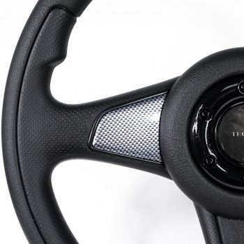 3 399 р. Рулевое колесо Sport Extrim Delux (Ø360 мм) Лада 2108 (1984-2003) (Карбон)  с доставкой в г. Пермь. Увеличить фотографию 4