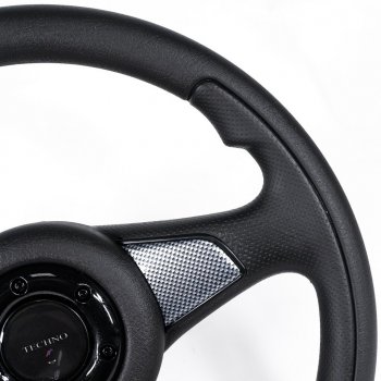 3 399 р. Рулевое колесо Sport Extrim Delux (Ø360 мм) Лада 2108 (1984-2003) (Карбон)  с доставкой в г. Пермь. Увеличить фотографию 3