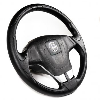 2 599 р. Рулевое колесо Кельт Стандарт (Ø380) Лада 2112 купе (2002-2009) (Цвет: серебро)  с доставкой в г. Пермь. Увеличить фотографию 2