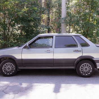 679 р. Пороги накладки Autodemic Лапша Лада 21099 (1990-2004) (Текстурная поверхность)  с доставкой в г. Пермь. Увеличить фотографию 6